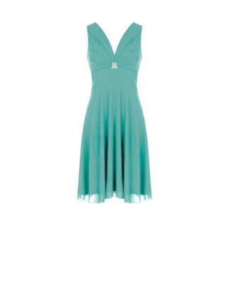 Obleka Rinascimento Aqua Green
