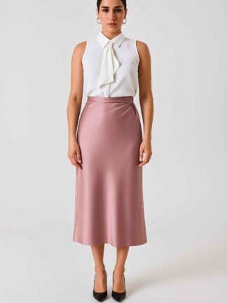 Saten krilo Rinascimento Mauve